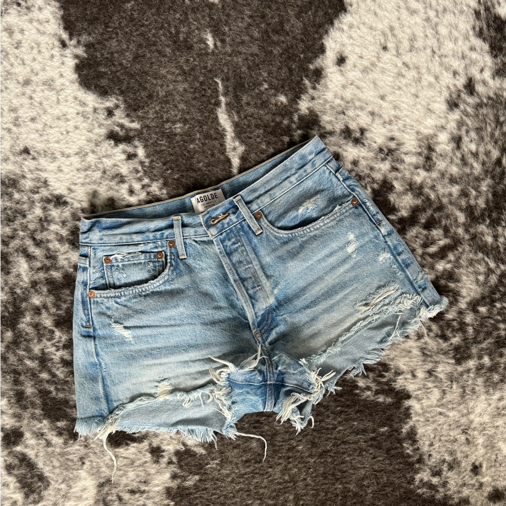 A Golde jean shorts - size 27